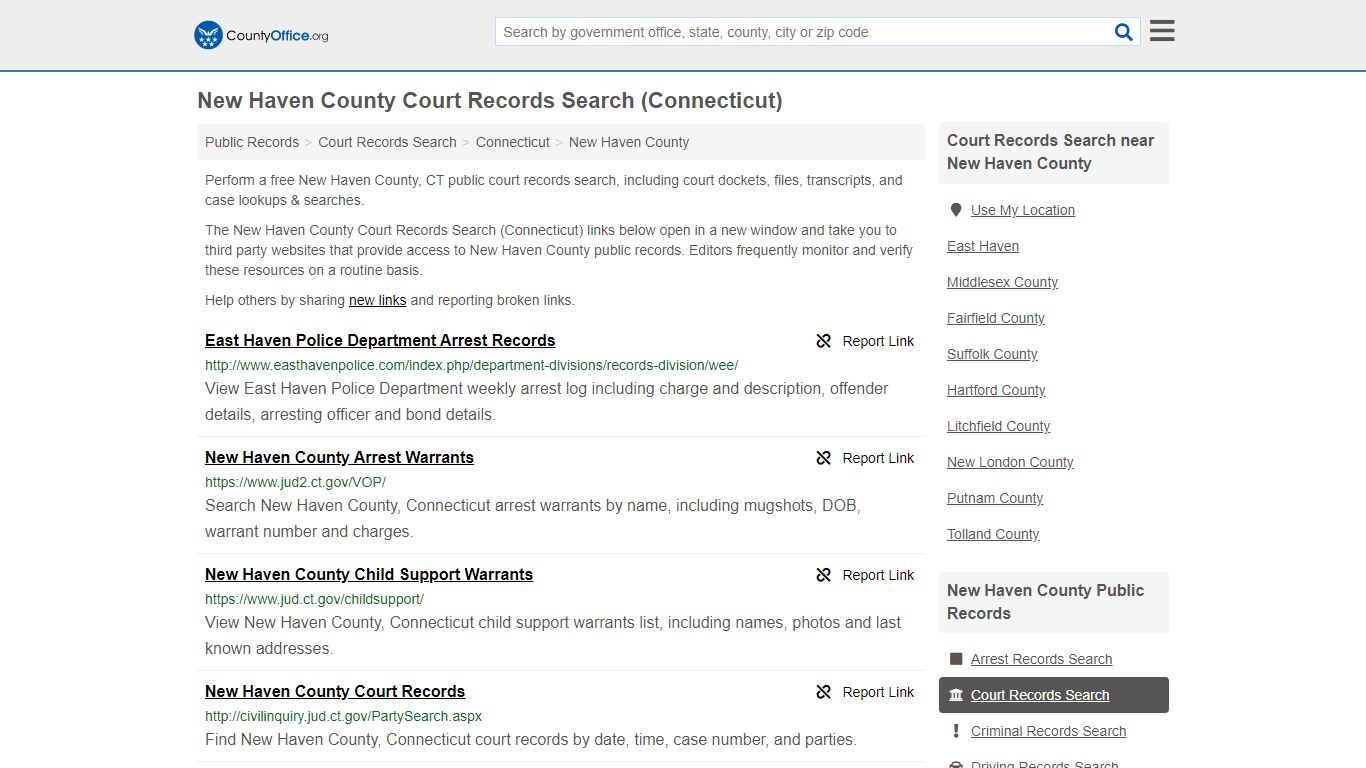Court Records Search - New Haven County, CT (Adoptions ...