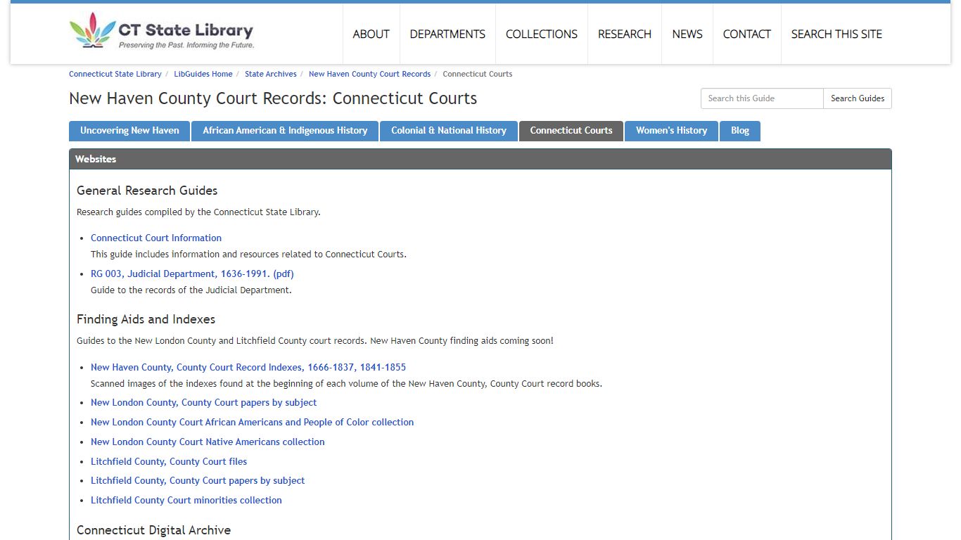 Connecticut Courts - New Haven County Court Records ...